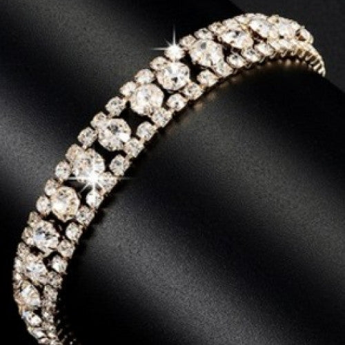 Fashion Wedding Crystal Bracelet Jewelry Design