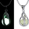 Water Drop Locket Necklaces